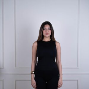 Black Basic tank top