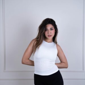 White Basic tank top